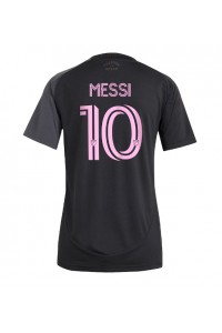 Inter Miami Lionel Messi #10 Jalkapallovaatteet Naisten Vieraspaita 2025-26 Lyhythihainen